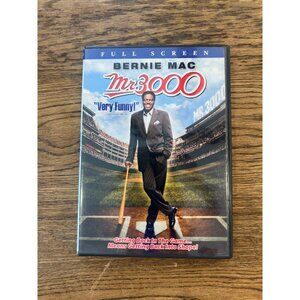 Mr. 3000 DVD Fullscreen Comedy Movie Bernie Mac Angela Bassett Pre-Owned